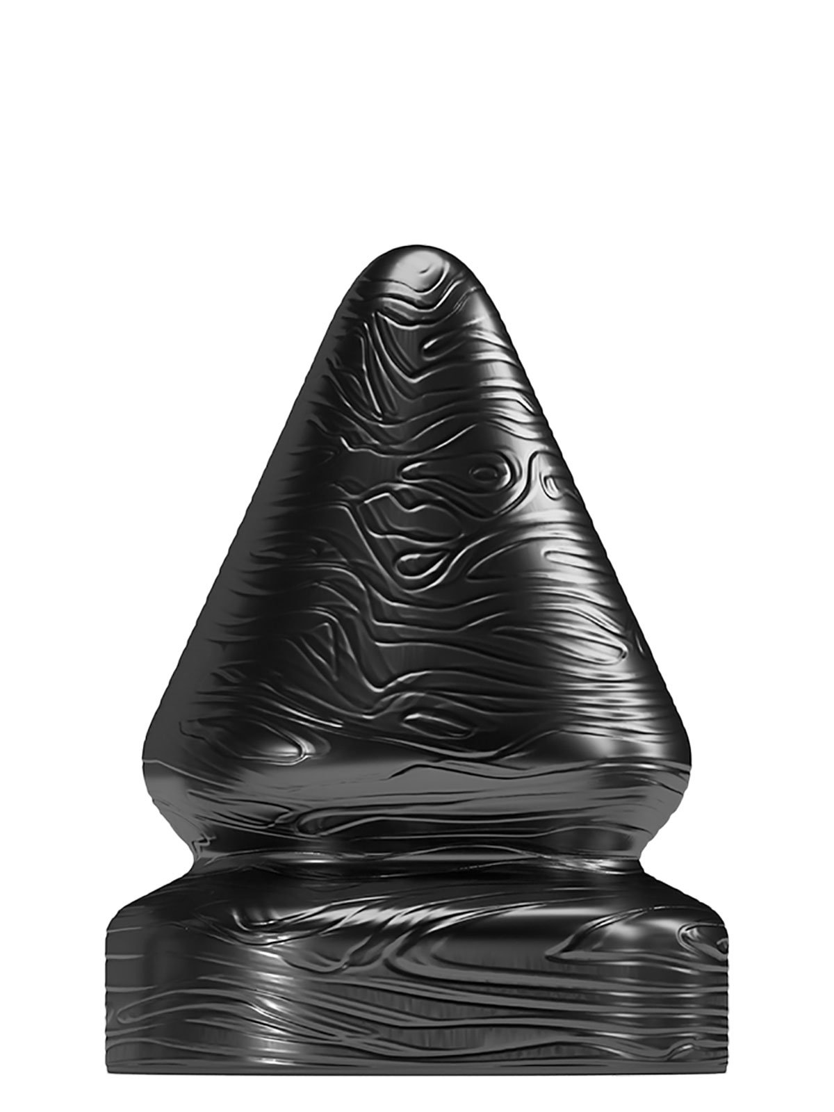 Brunos \ Neu \ Hard & Soul Industries \ Big Pike Butt Plug | 18 x 13 cm | Black