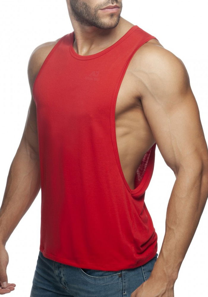 Brunos \ ADDICTED \ Addicted \ Addicted Low Rider Tank Top | Red