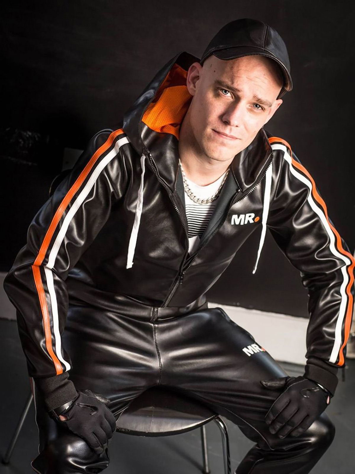 Brunos \ Mister B \ Mr. Riegillio \ Jacke Tracksuit Fetisch | Black