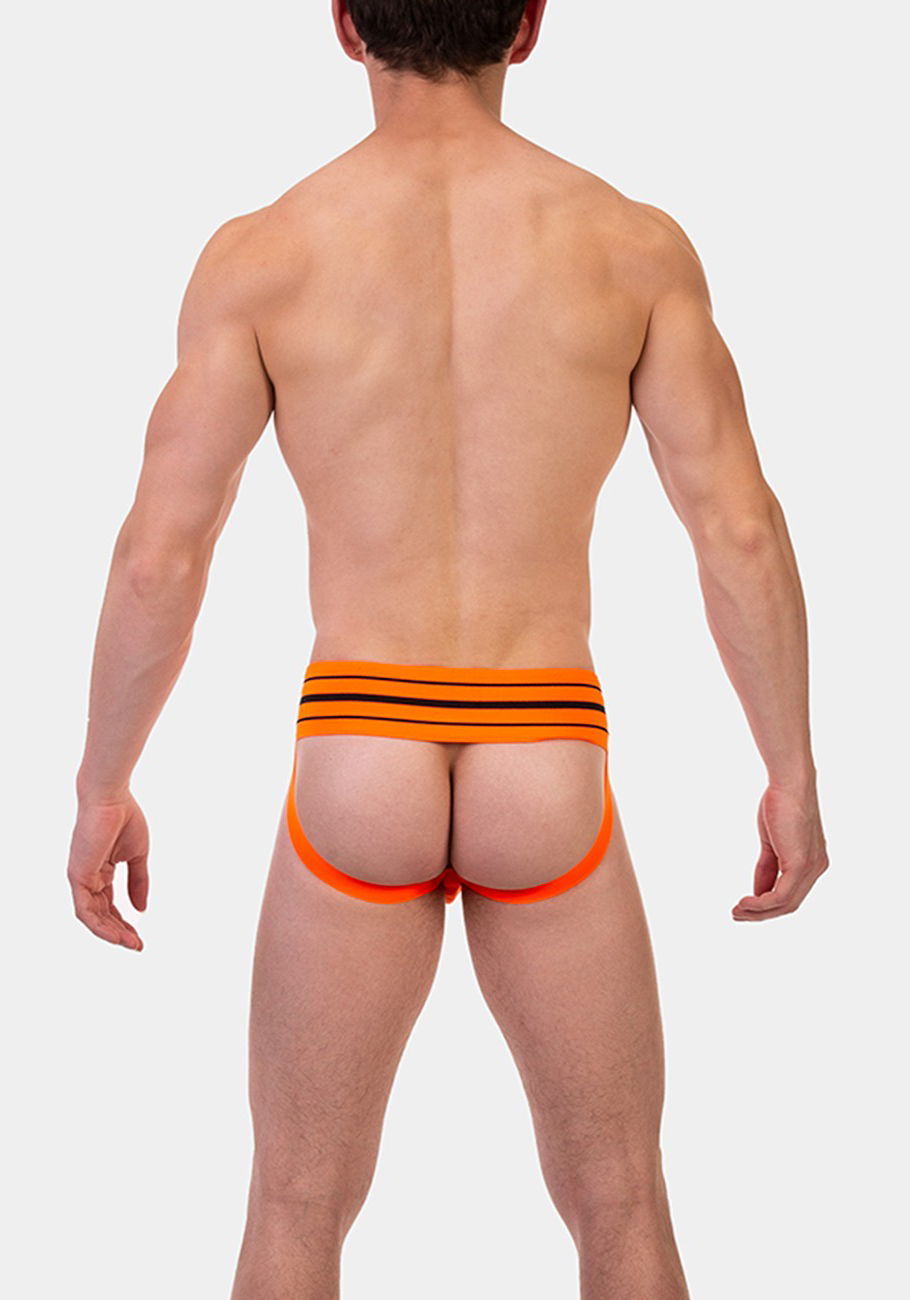 Brunos \ Jocks \ Barcode Berlin \ Barcode Berlin Jock Andreus | Orange|Black