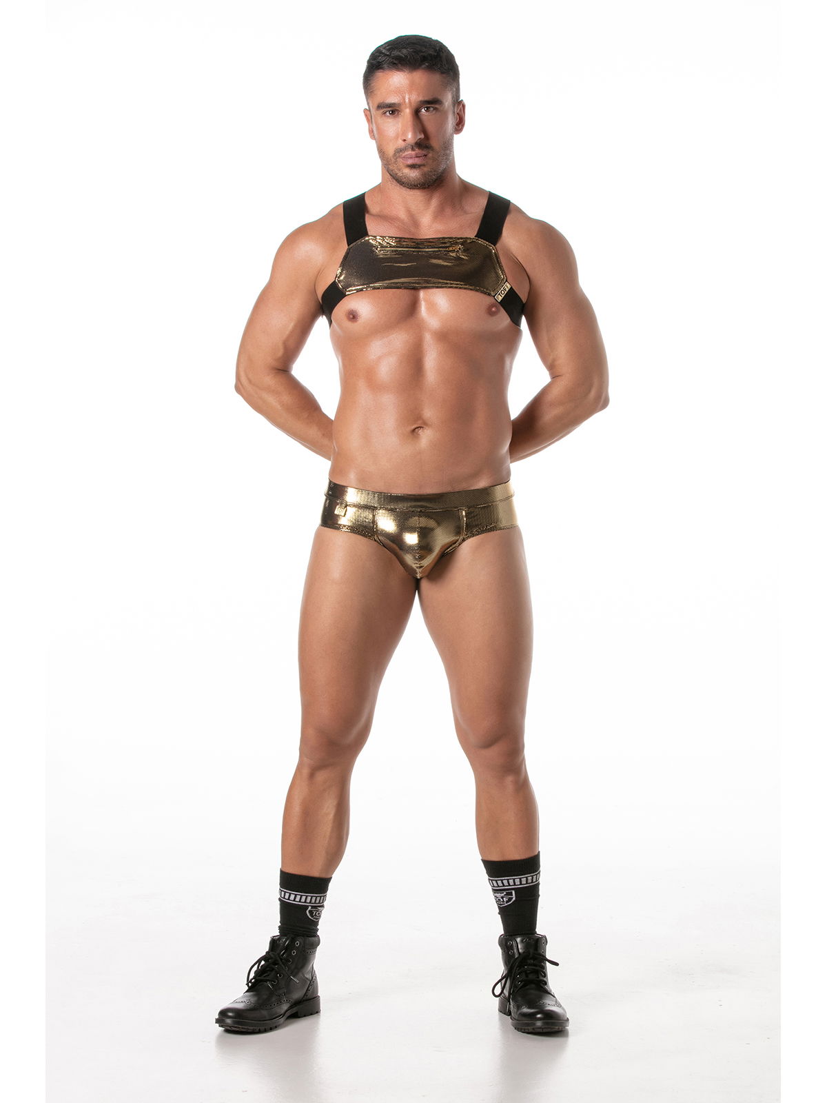 Brunos \ NEU \ TOF Paris \ Fiesta zipped Pocket Harness | Gold