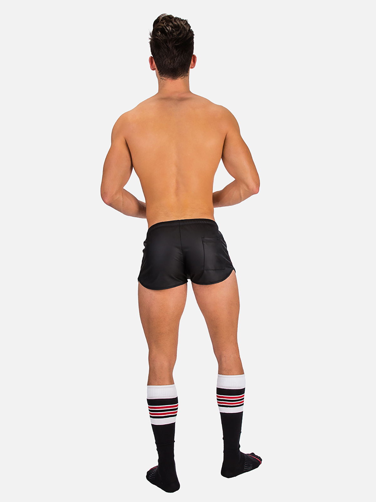 Brunos \ Sportswear \ Barcode Berlin \ Short Byron Laboratory | Black/Red