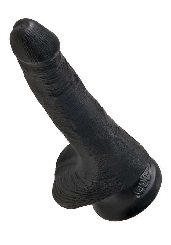 Brunos \ King Cock \ King Cock \ Dildo with Balls 6"/ 15,2 x 3,8 cm