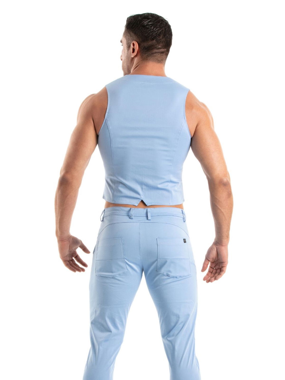 Brunos \ NEU \ TOF Paris \ Chino Vest | Blue