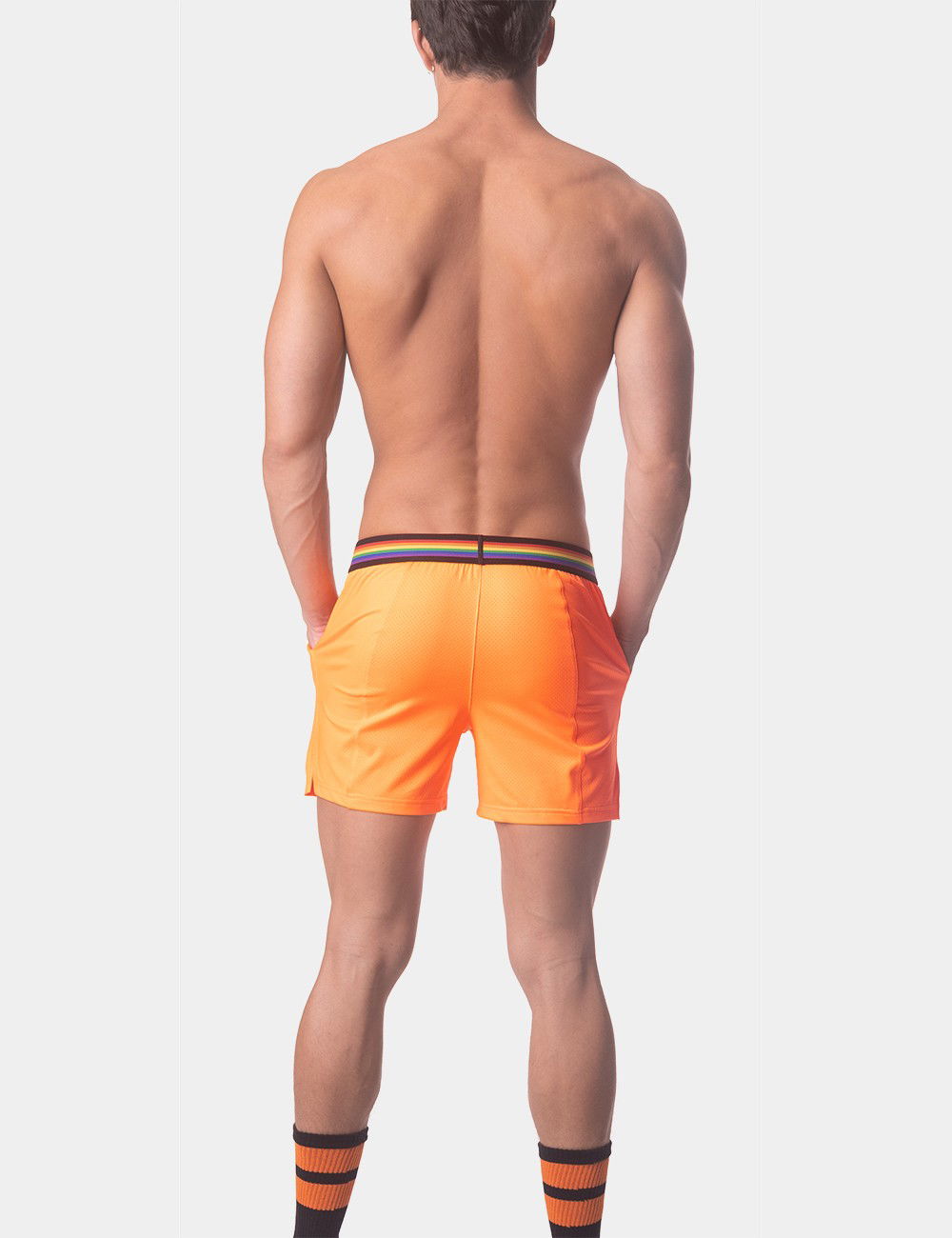 Brunos \ Pride Fashion \ Barcode Berlin \ Short Berlin Pride | Orange