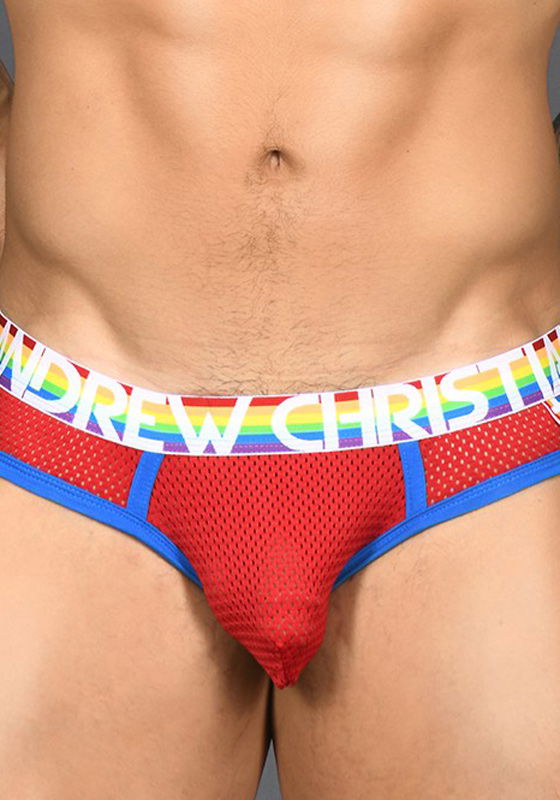 Brunos \ Pride Fashion \ Andrew Christian \ Andrew Christian Pride Mesh Brief