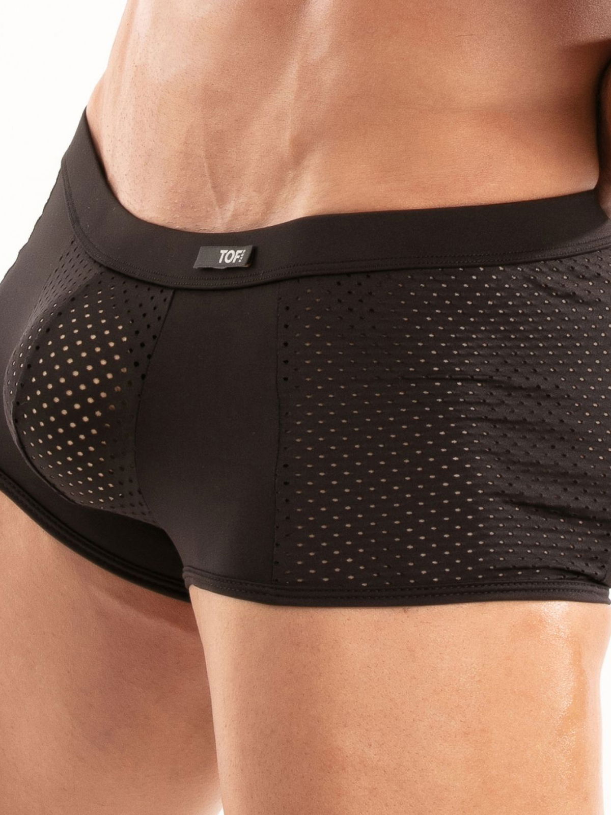 Brunos \ Boxer | Trunks \ TOF Paris \ Temptation Microfiber Trunk | Black