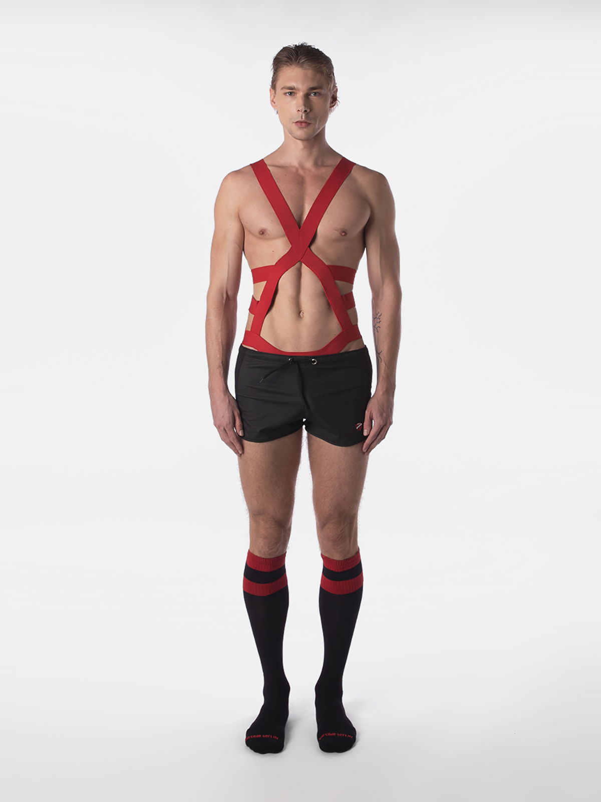 Brunos \  \ Barcode Berlin \ Harness Elon | Red