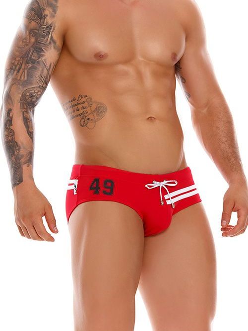 Brunos \ JOR \ JOR \ JOR Swim Brief Rangers | Red