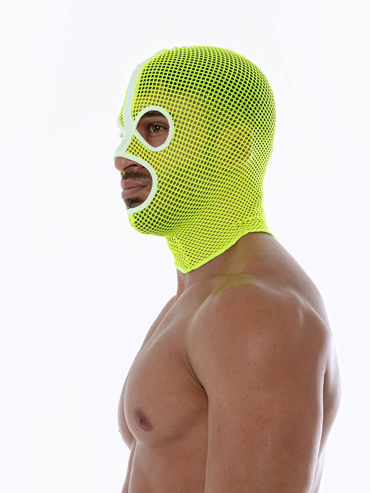 Brunos \ TOF Paris \ TOF Paris \ Neon Mesh Hood | Yellow