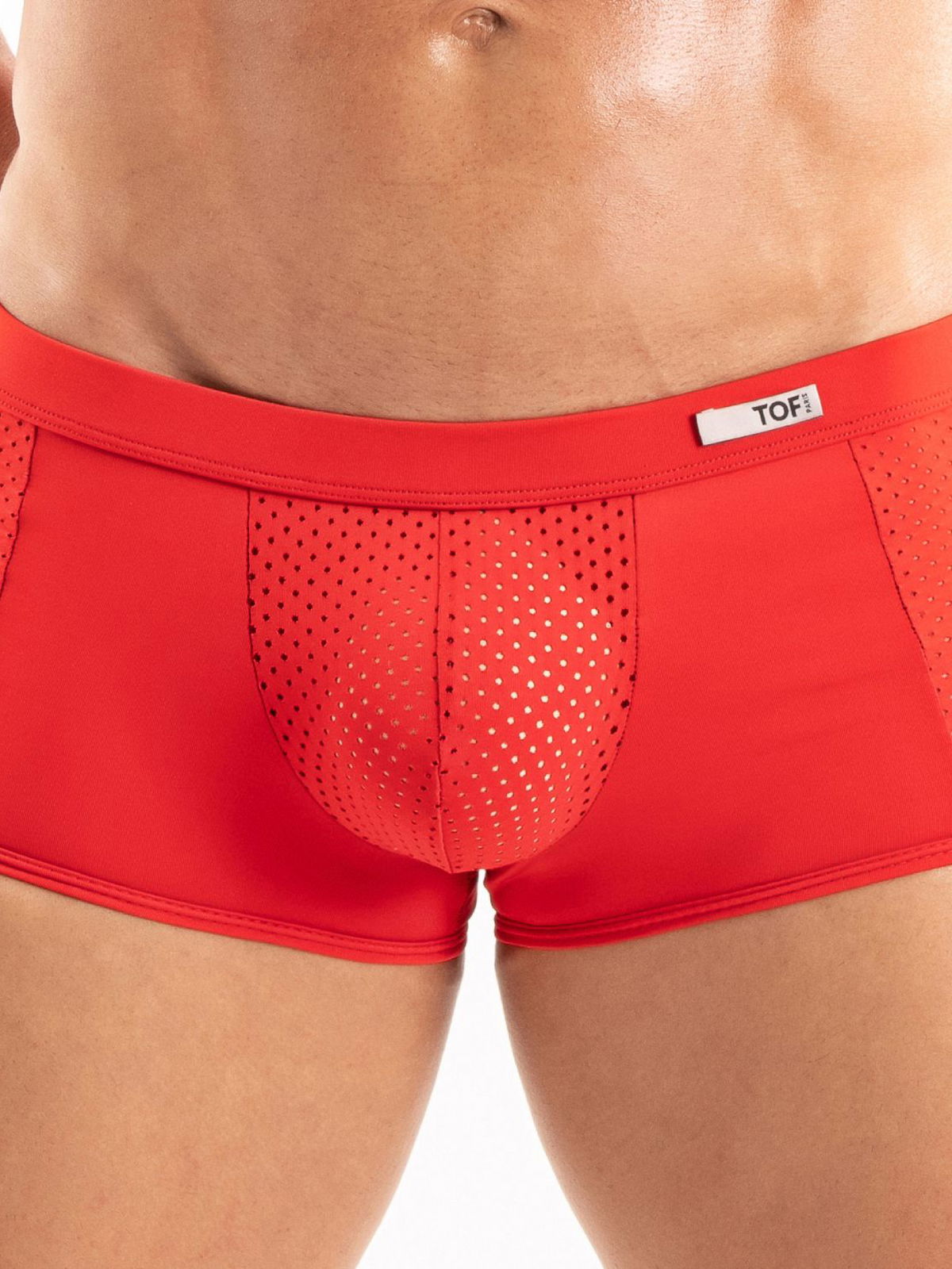 Brunos \ Boxer | Trunks \ TOF Paris \ Temptation Microfiber Trunk | Red