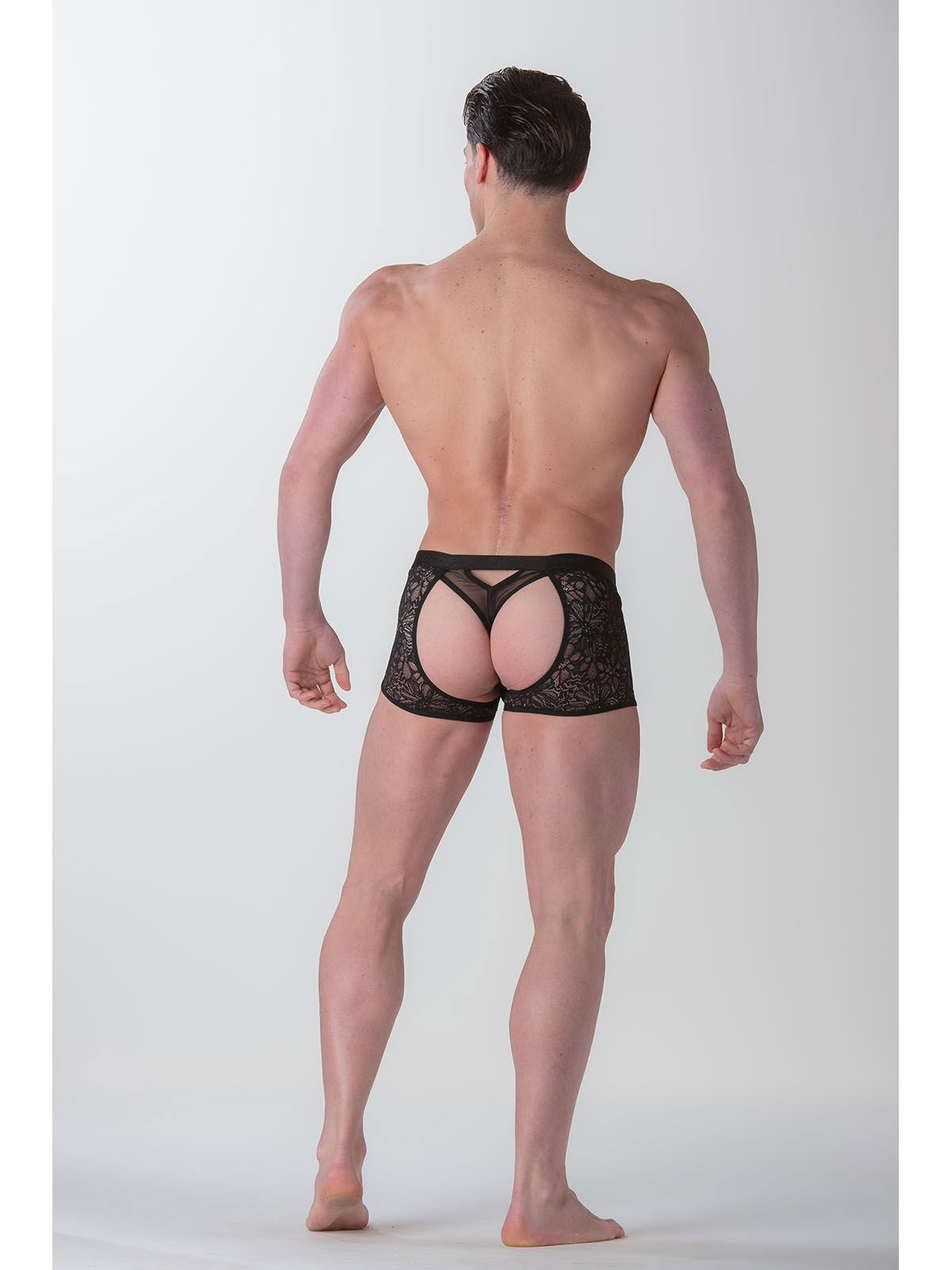 Brunos \ Boxer | Trunks \ WOH \ Pure Seduction Boxer String | Black