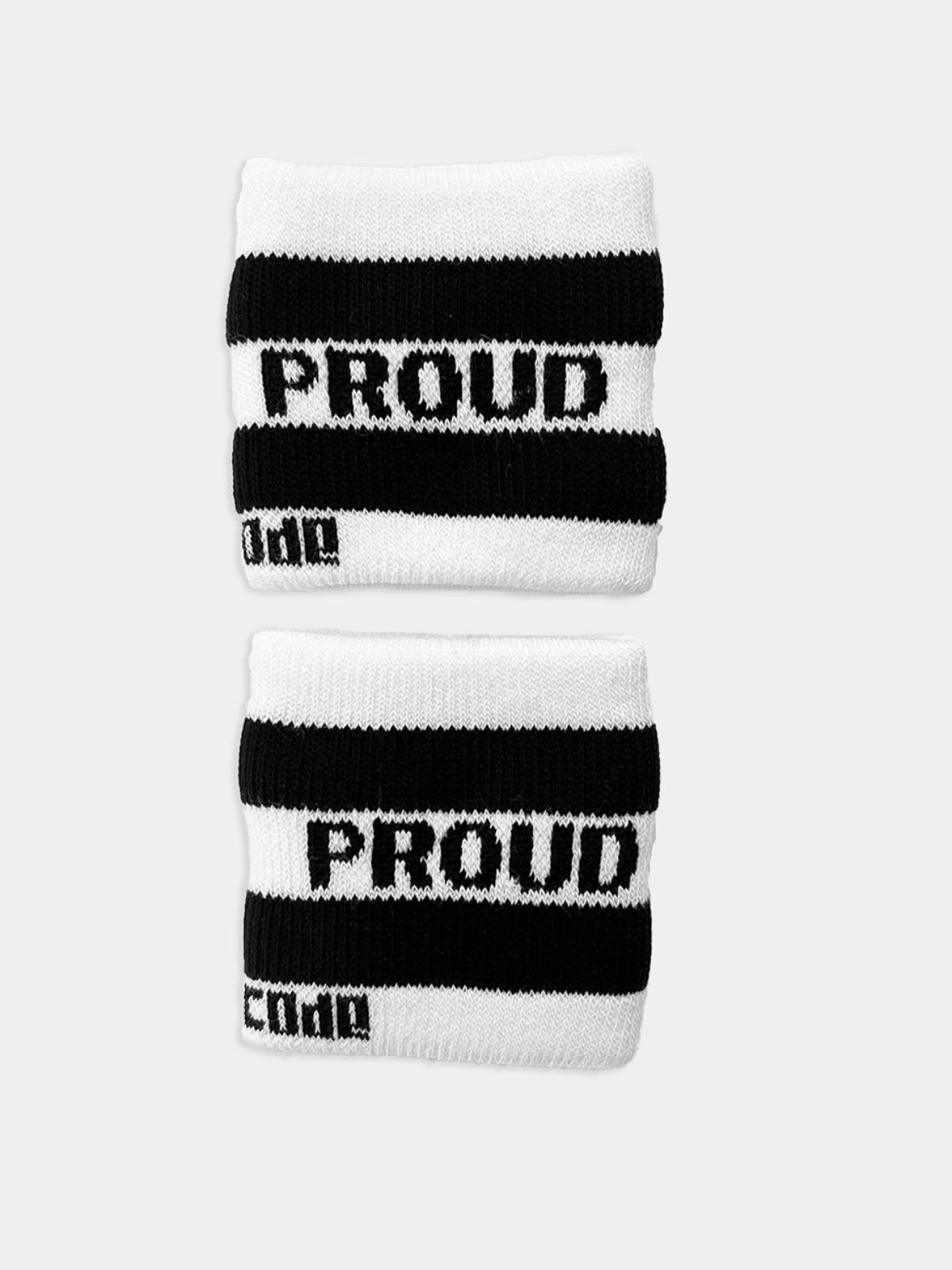 Identity Wrist Band Proud | White/Black
