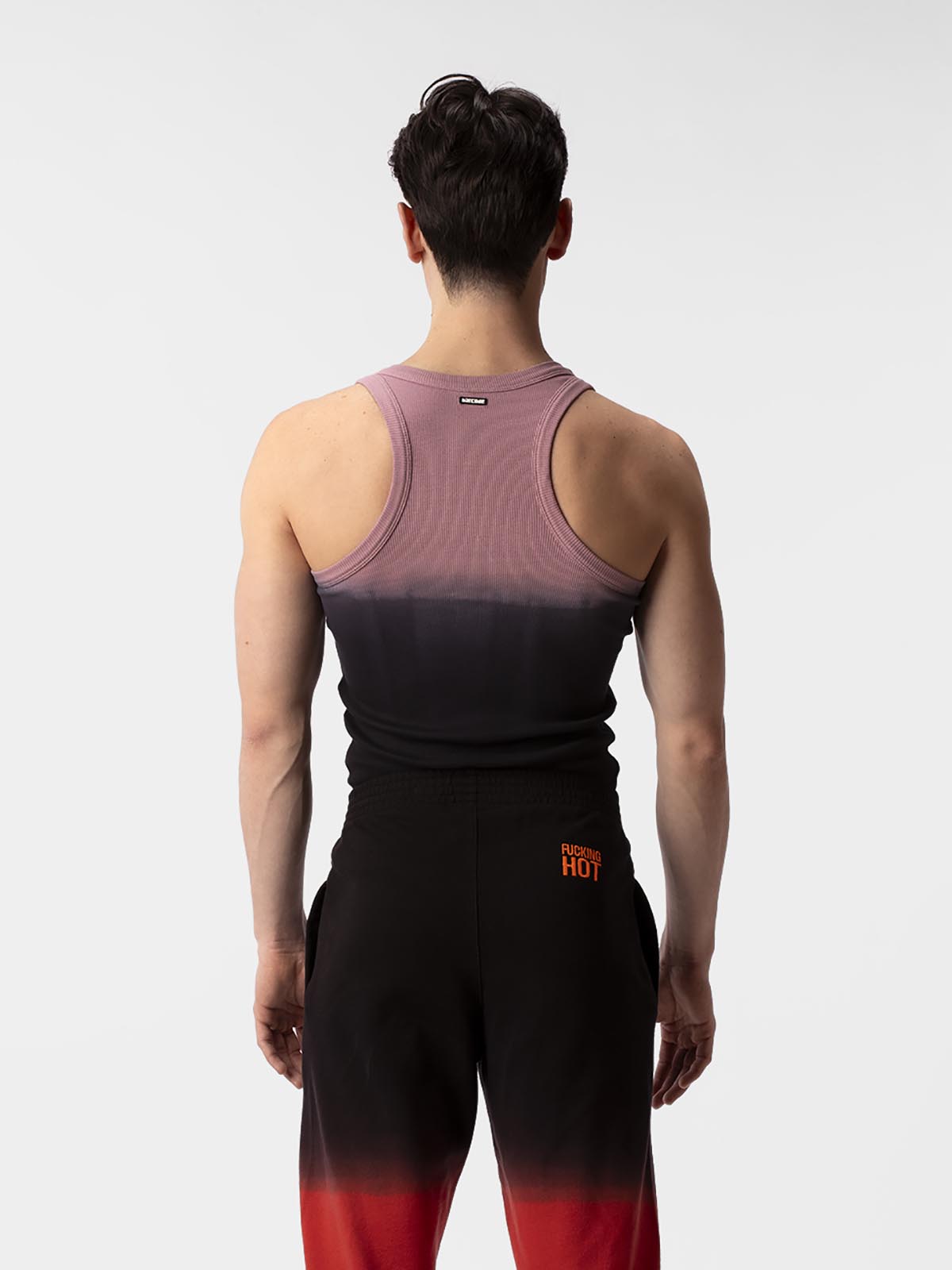 Brunos \  \ Barcode Berlin \ Tank Top Degrade Fucking Hot | Brownishpurple