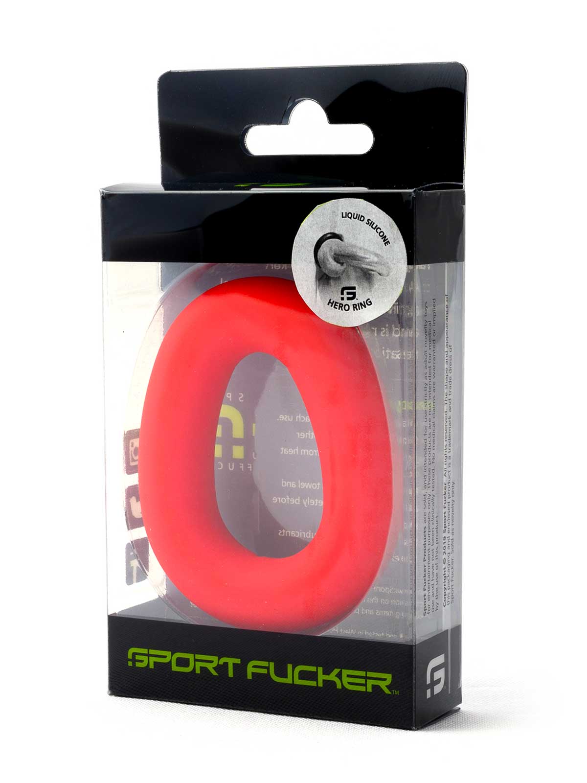 Brunos \ Sport Fucker \ Sport Fucker \ Liquid Silicone Hero Ring | Red