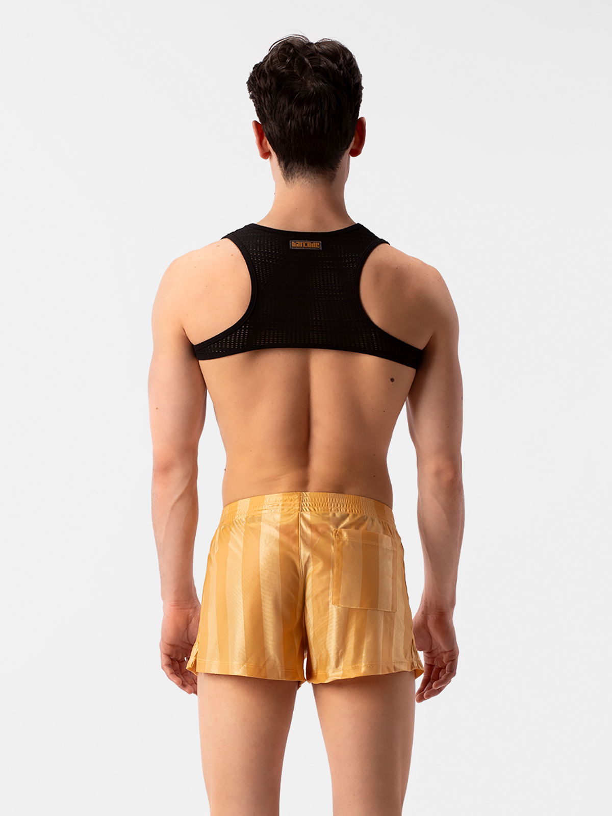 Brunos \ NEU \ Barcode Berlin \ Sport Short Ajam | Gold