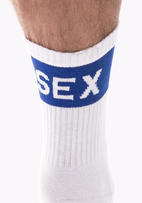 Brunos \ Socks \ Barcode Berlin \ Fetish Half Socks Sex | White